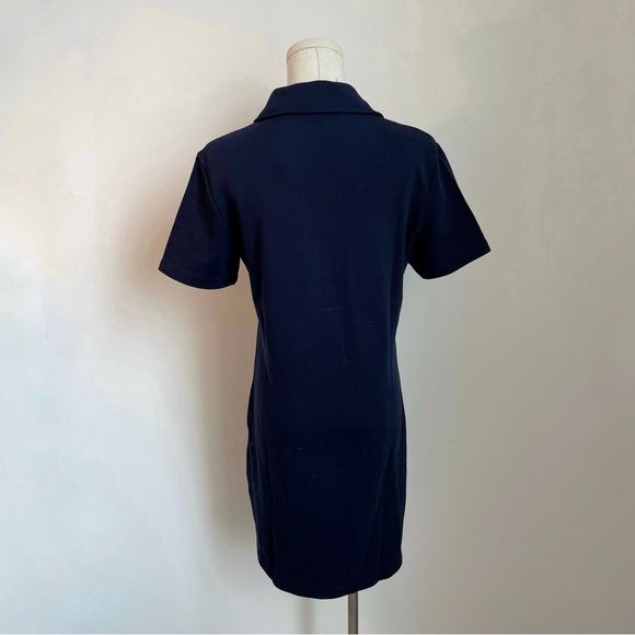 Lacoste Womens Organic Cotton Polo Dress - Picture 2 of 3